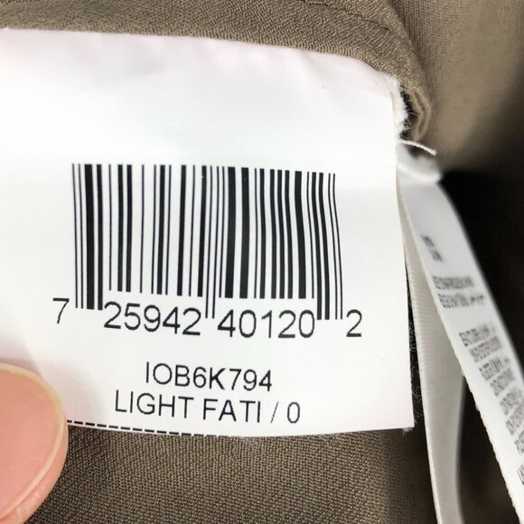 BCBGMaxAzria Runway Fall  2010 Handkerchief Strapless Light Fati Dress size 0 - Picture 13 of 16